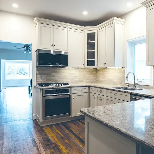 Kitchen and Bathroom Remodel — kitchen in Walden, NY by Timber Design + Build