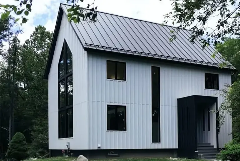 Timber Design + Build custom home under construction in the Hudson Valley — framing and site work by self-performing crew